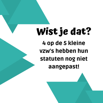 4 op de 5 vzw's niet in orde met statuten