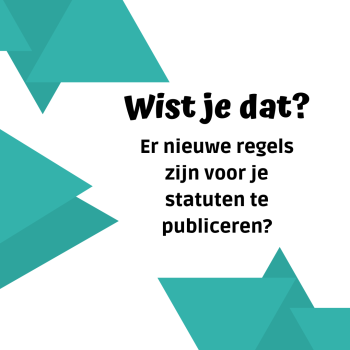 Nieuwe regels voor wijzigen van statuten