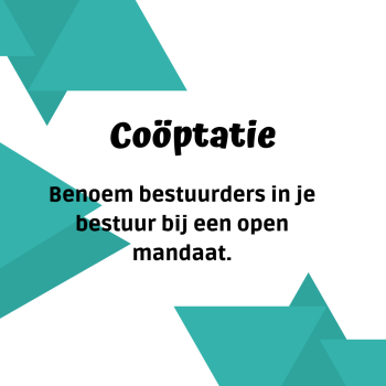 Wat is coöptatie?
